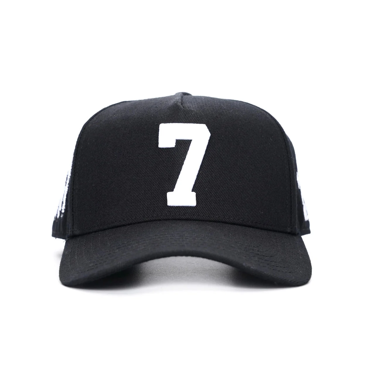 [PRE-ORDER - SHIPS APRIL 8TH] ‘7’ Premium SnapBack - Black/White - Image 6