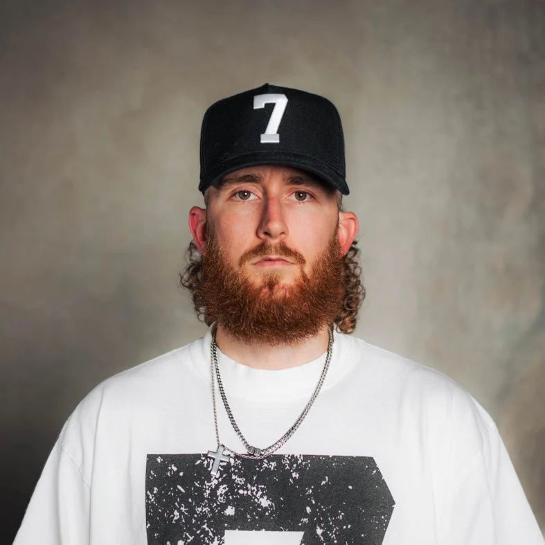 [PRE-ORDER - SHIPS APRIL 8TH] ‘7’ Premium SnapBack - Black/White - Image 9