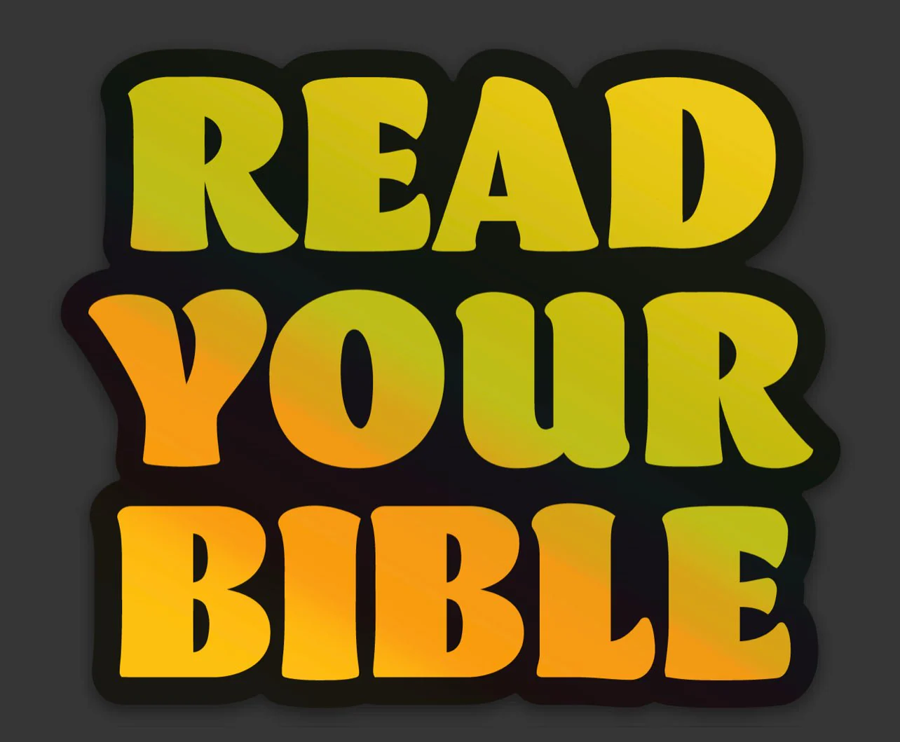 Read Your Bible Holographic Stickers - Image 2