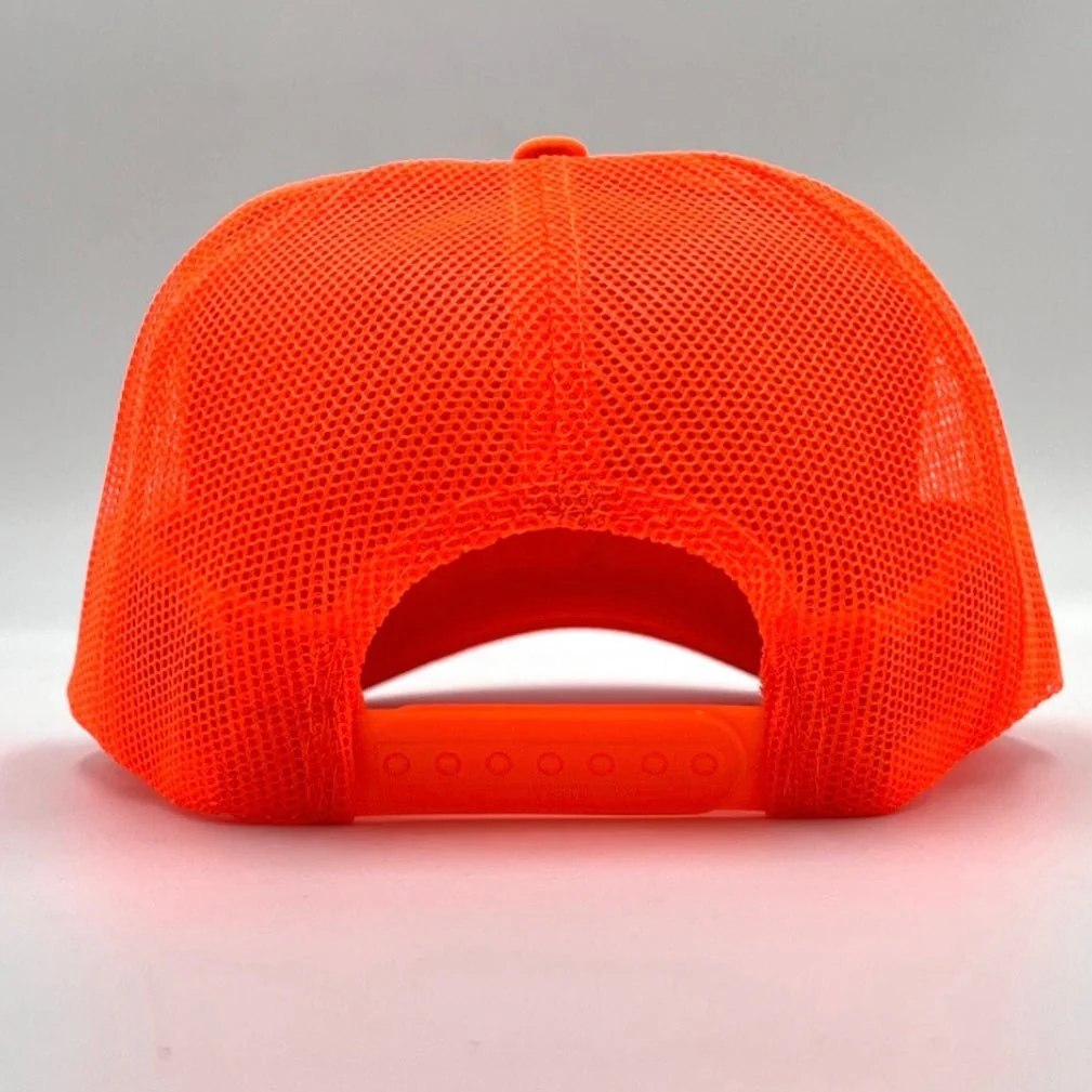God is With Us Foam Trucker - Neon Orange - Image 3